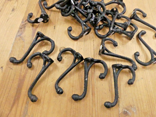 Coat hooks black hat - hooks, hall